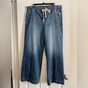 UpWest All-Day Wide-Leg Pull On Denim